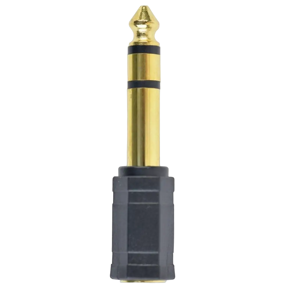 Audio adapter 6.35 mm jack to 3-pin*3.5 mm socket, Cablexpert A-6.35M-3.5F
