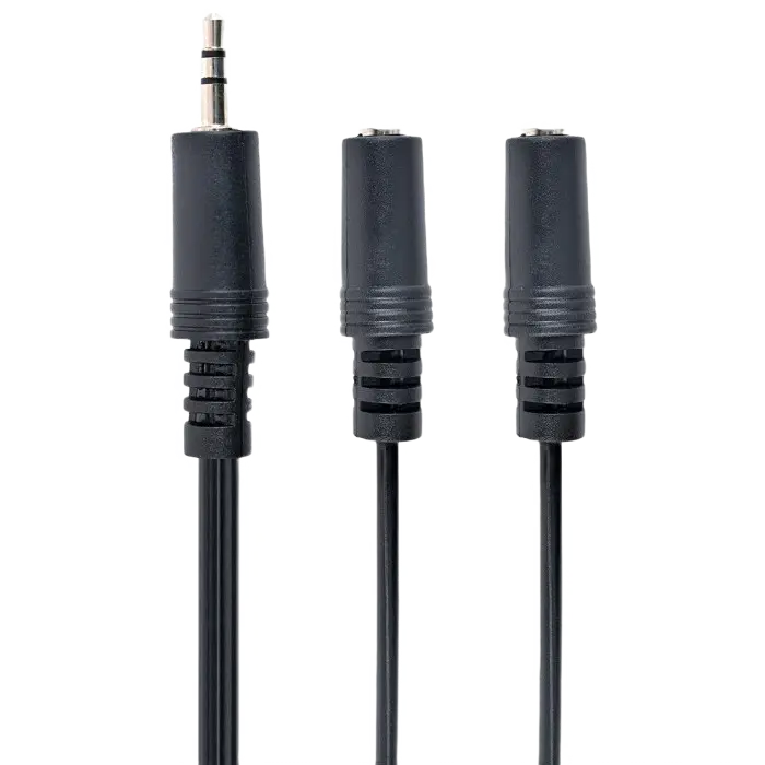 Audio spliter cable 5.0m 3.5mm 3pin plug to 3.5 mm stereo + mic sockets, Cablexpert CCA-415