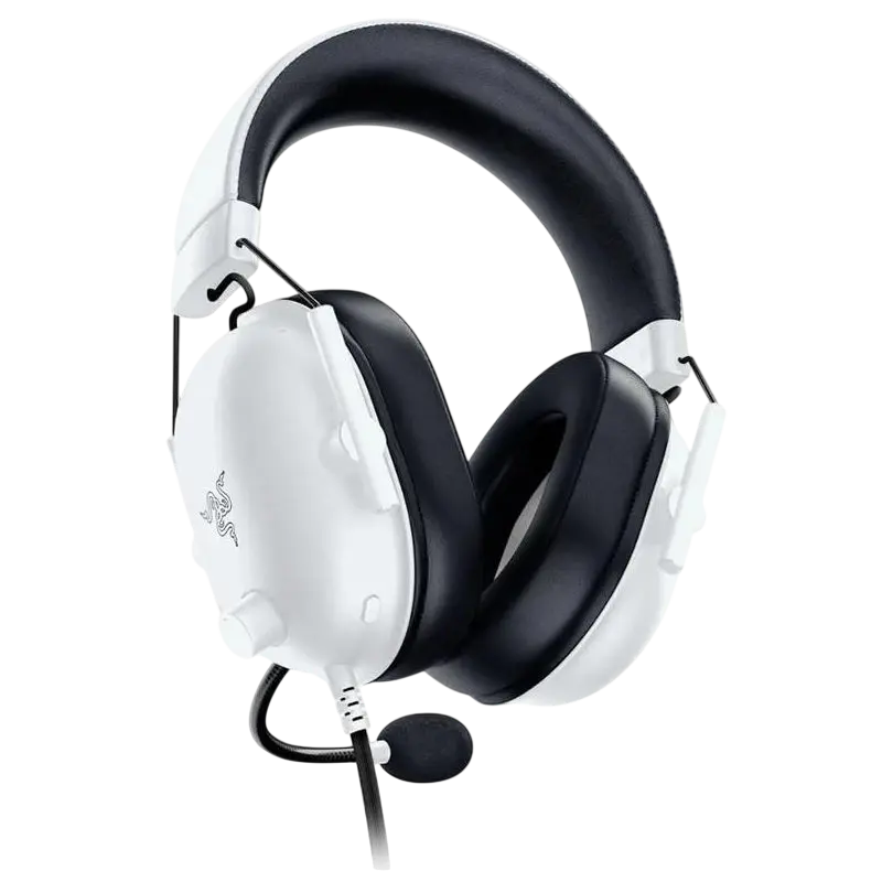 Casti gaming Razer BlackShark V2 X pentru Xbox, cu fir, albe, imagine suplimentară 7