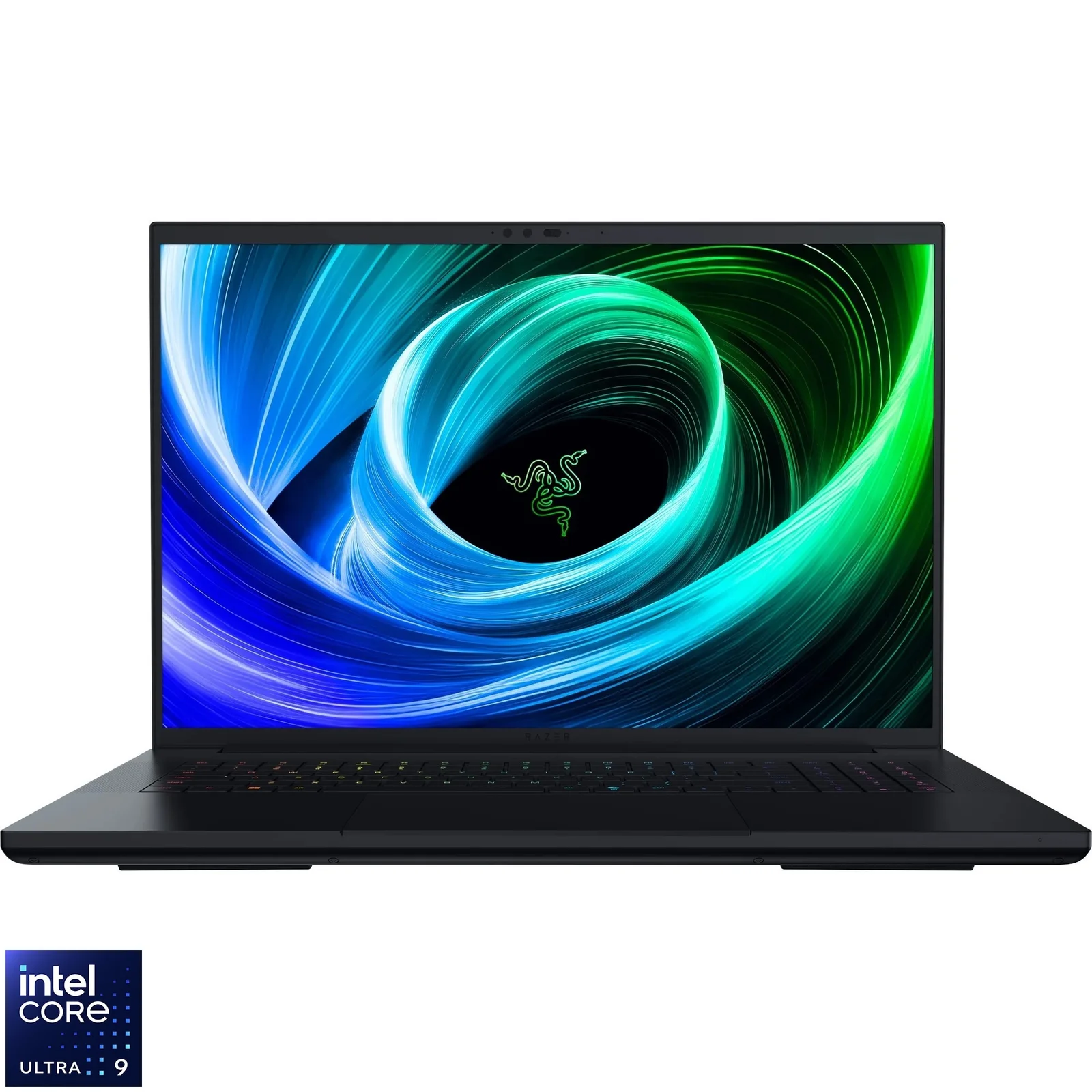 Razer Blade 18, Intel Core Ultra 9 275HX până la 5.4 GHz, 18" UHD+ 240Hz / FHD+ 440Hz, 32GB DDR5, 1TB SSD, NVIDIA GeForce RTX 5070 12GB GDDR7, Win 11 Home, anodizat negru