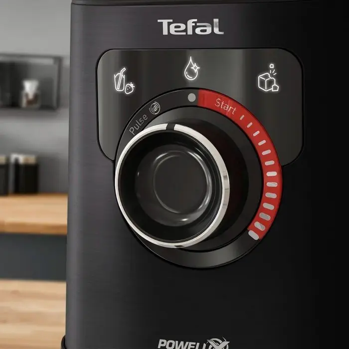 Blender stationar Tefal BL87G831 1200W cu bol din sticla, vedere posterioară