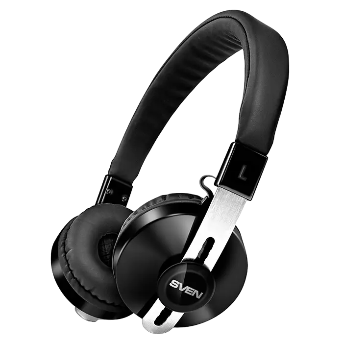 Bluetooth Headset SVEN AP-B350MV with Microphone, Black, 3pin 3.5mm mini-jack