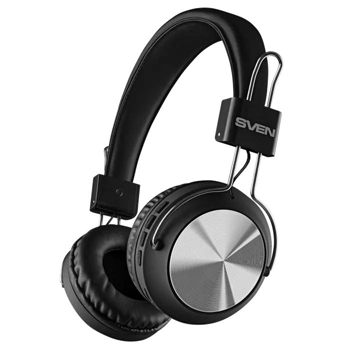 Bluetooth Headset SVEN AP-B370MV with Microphone, Black, 3pin 3.5mm mini-jack