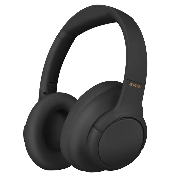 Bluetooth Headset SVEN AP-B800MV with Mic, Bluetooth, hybrid ANC, APP, 4 mics, 500mAh, Black