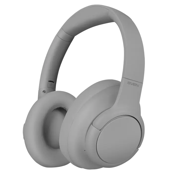 Bluetooth Headset SVEN AP-B800MV with Mic, Bluetooth, hybrid ANC, APP, 4 mics, 500mAh, Gray