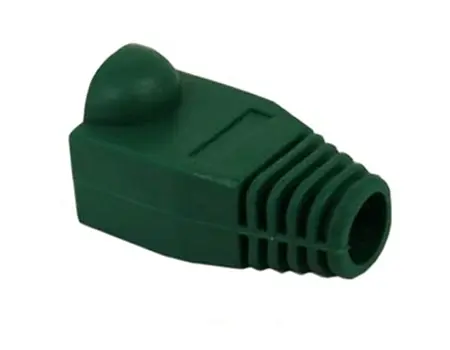 APC Electronic APC Boot cap for RJ-45, green, UTP cat.5 modular plug, 100 pcs/bag