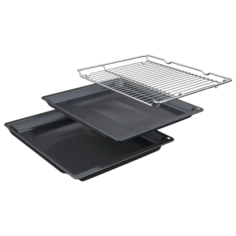 Bosch HBG7341B1, cuptor incorporabil 71 L A+, detaliu interfață