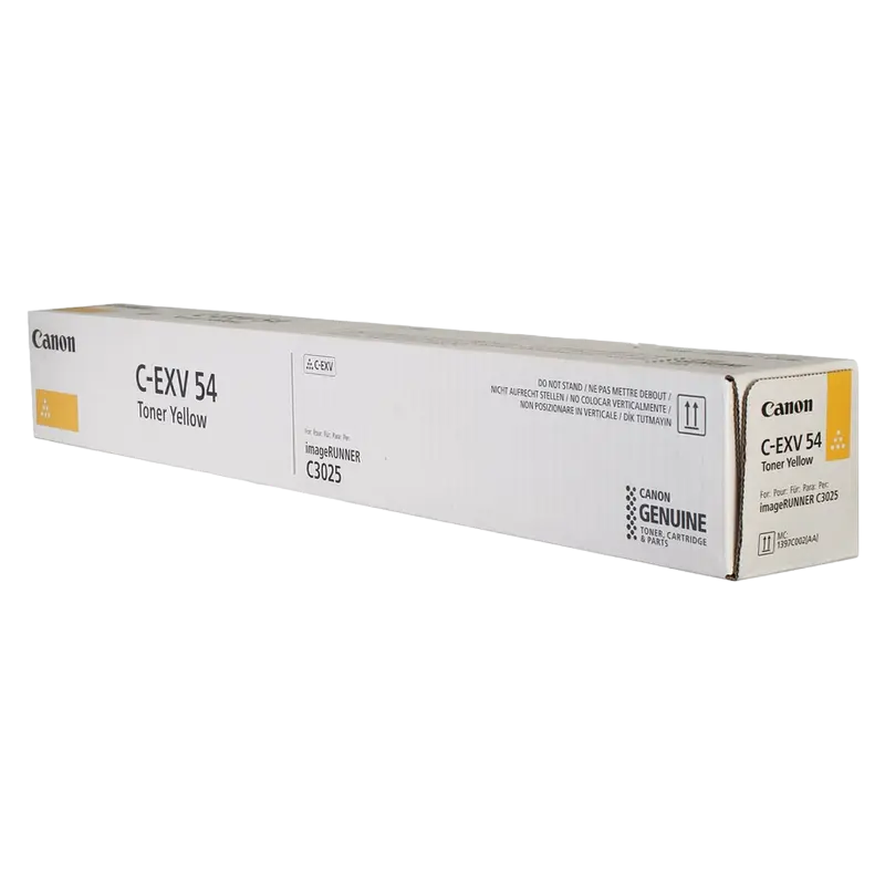 Canon Toner C-EXV54 Yellow (207g/appr. 8.500 pages 5%) for iR C31xx, C30xx