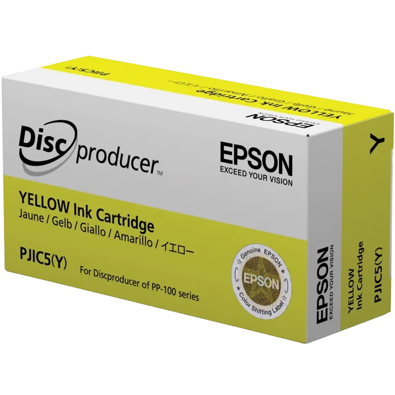 Cartuș cerneală Epson PJIC5(Y) Yellow PP-100