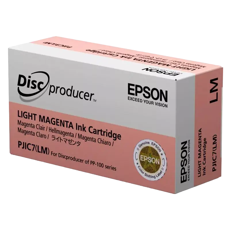 Cartuș cerneală Epson PJIC7(LM), Light Magenta, PP-100