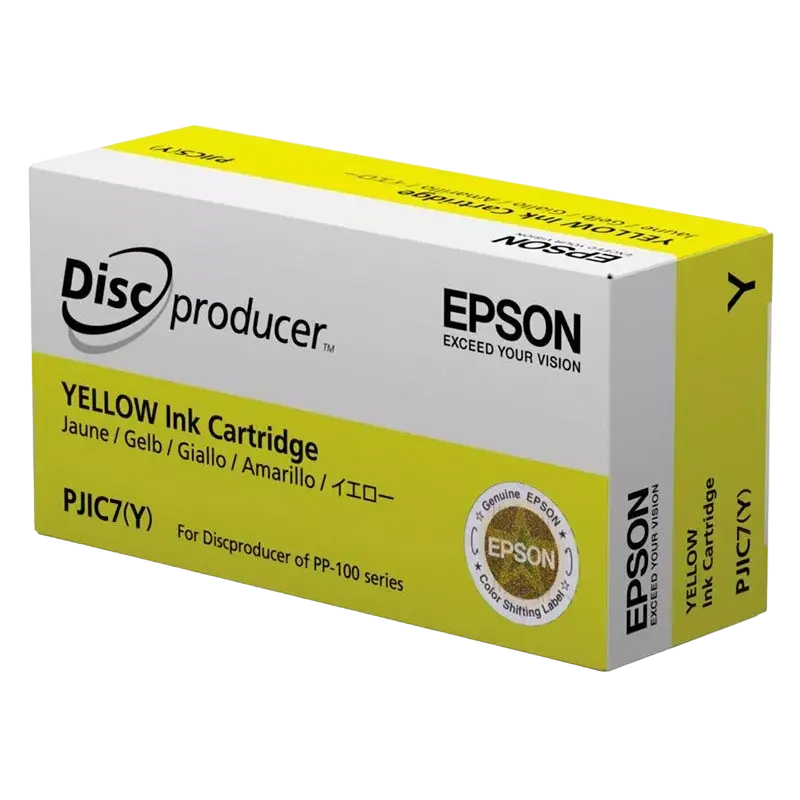 Cartuș cerneală Epson PJIC7(Y), Yellow, PP-100