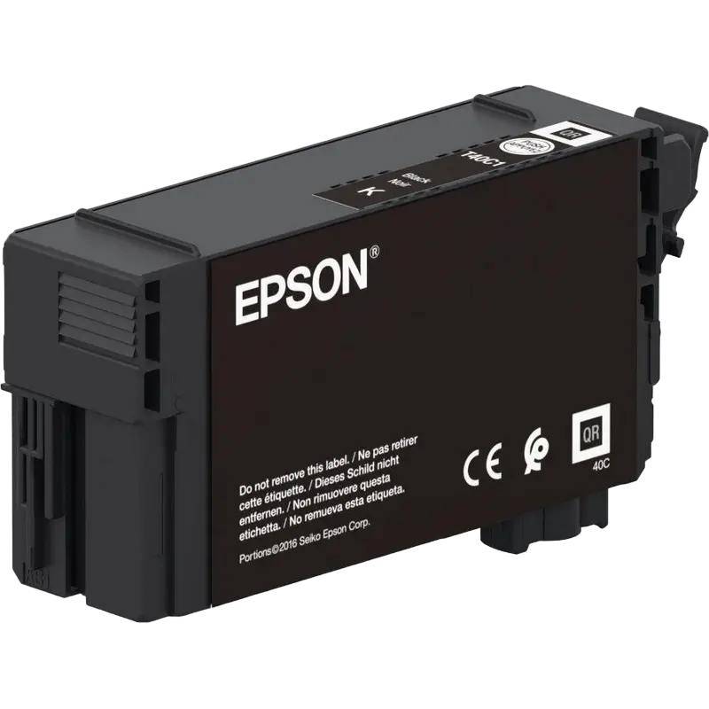 Cartuș cerneală Epson UltraChrome XD2 T40C140 (50ml), Black