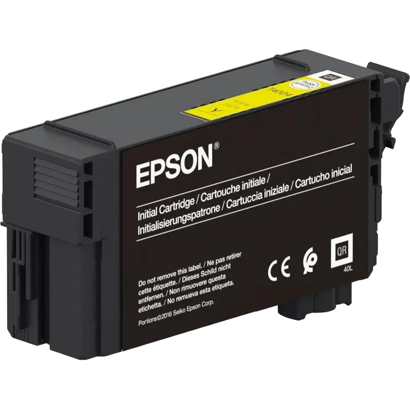 Cartuș cerneală Epson UltraChrome XD2 T40C440 galben pigment pentru plotere SureColor