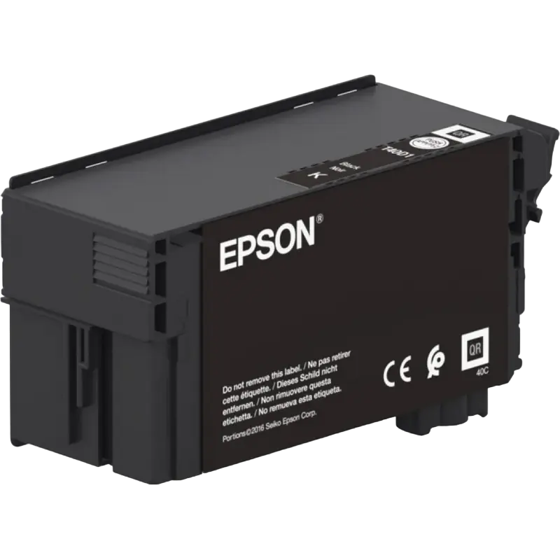 Cartuș cerneală Epson UltraChrome XD2 T40D140 (80ml), Black