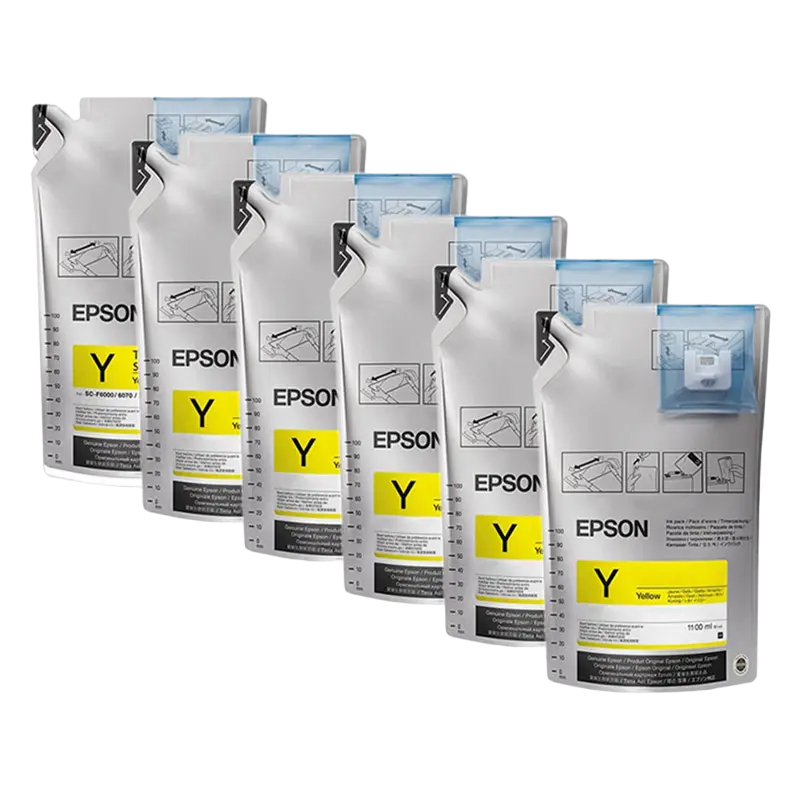 Consumabil cerneală Epson UltraChrome DS Yellow T46D440 (1.1LX6)