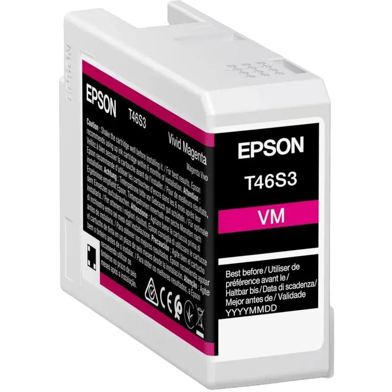 Cartuș cerneală Epson T46S3 UltraChrome PRO 10 Ink, Viv Magenta