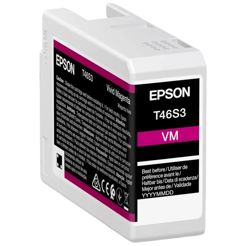 Cartuș cerneală Epson T46S3 UltraChrome PRO 10 Ink, Viv Magenta