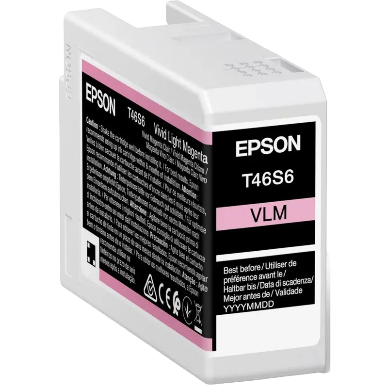 Cartuș cerneală Epson T46S6 UltraChrome PRO 10 Ink, Vl Magenta