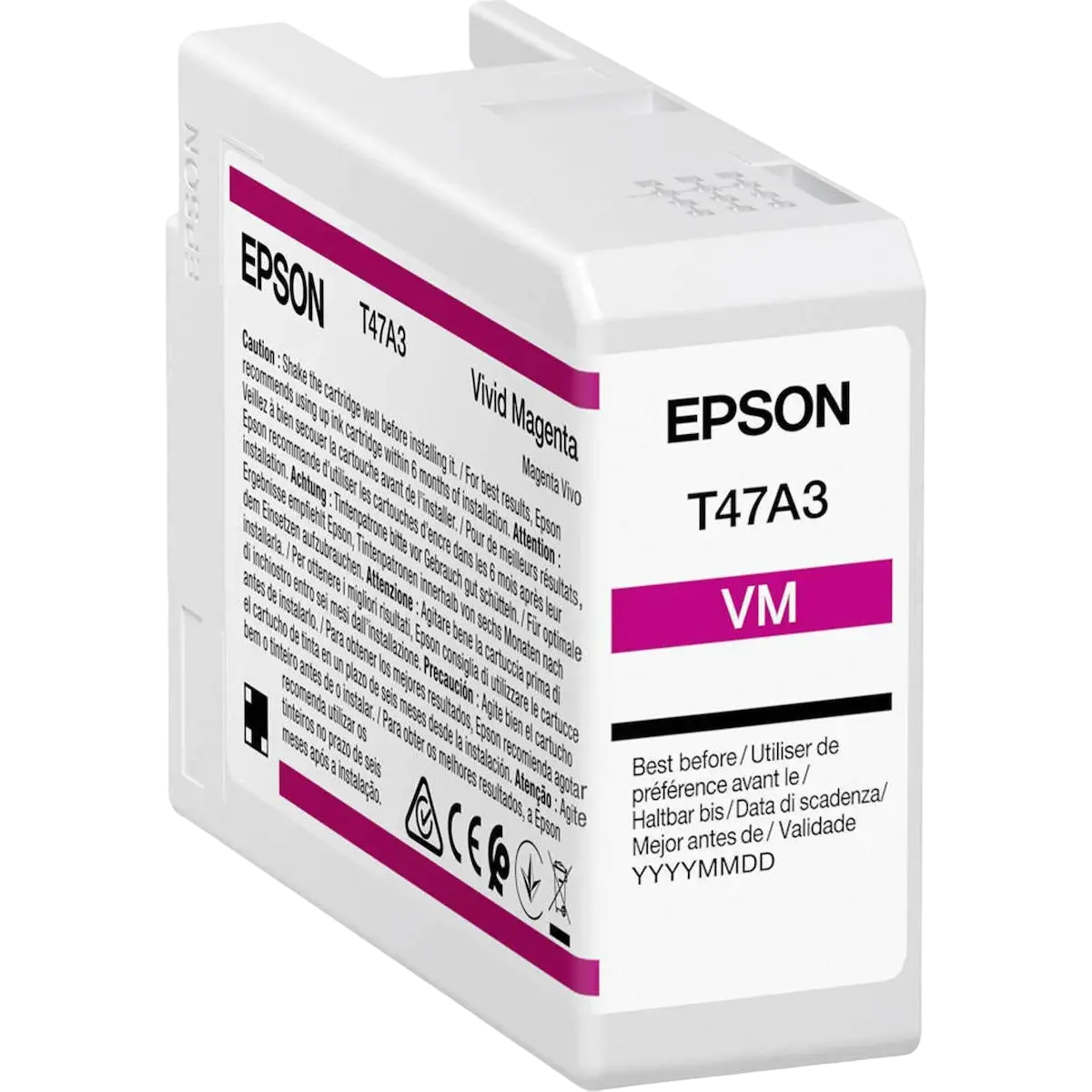 Cartuș cerneală Epson T47A3 UltraChrome PRO 10 INK, for SC-P900, Viv Magenta