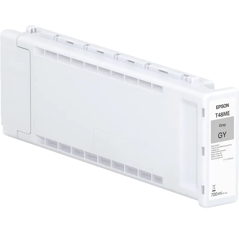 Cartuș cerneală Epson Singlepack UltraChrome Pro 6, T48ME (700ml), Gray