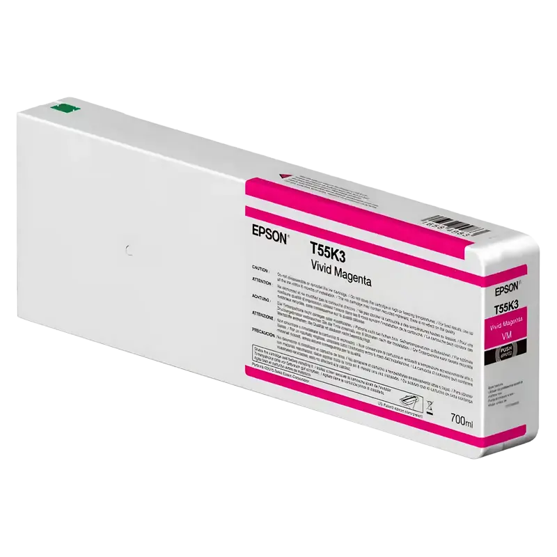 Cartuș cerneală Epson T55K30N UltraChrome HDX/HD 700ml, Vivid Magenta