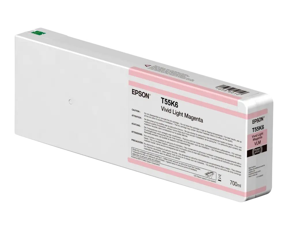 Cartuș cerneală Epson T55K60N UltraChrome HDX/HD 700ml, Vivid Light Magenta