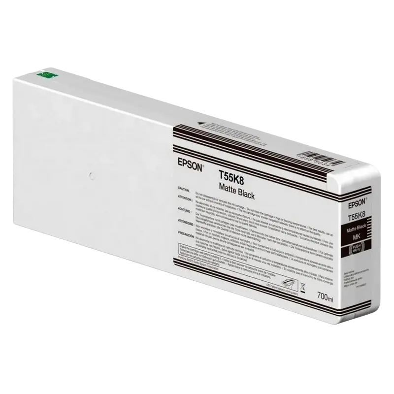 Cartuș cerneală Epson T55K80N UltraChrome HDX/HD 700ml, Matte Black
