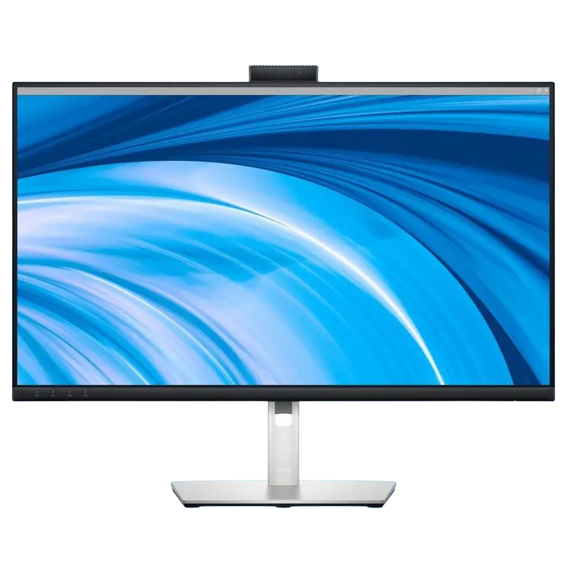 27" DELL C2723H, Silver, IPS, 1920x1080, 60Hz,4ms, 300cd, WebCAM, HDMI+DP+USB, Spkrs, Pivot