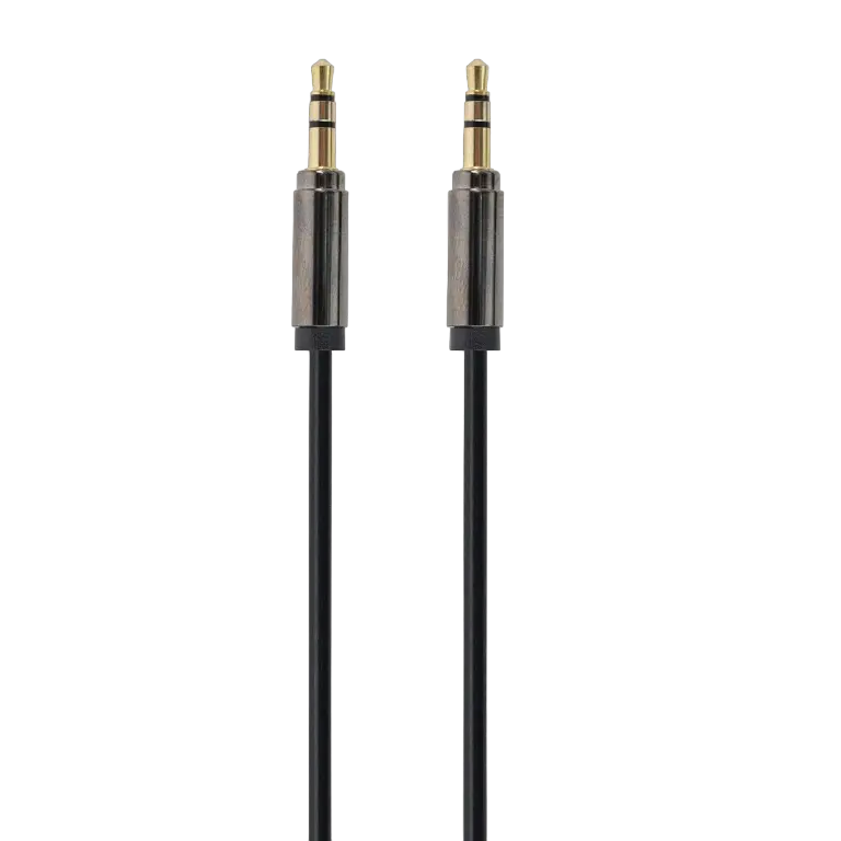 Cable 3.5mm jack - 3.5mm jack, 1.0m, 3pin, Cablexpert, Gold connectors, CCAP-444-1M