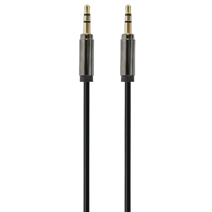Cable 3.5mm jack - 3.5mm jack, 0.75m, 3pin, Cablexpert, Gold connectors, CCAP-444-0.75M
