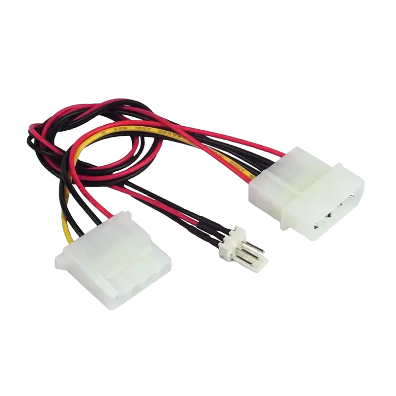Cable, CC-PSU-5 Internal power adapter cable for 12 V cooling fan, Cablexpert