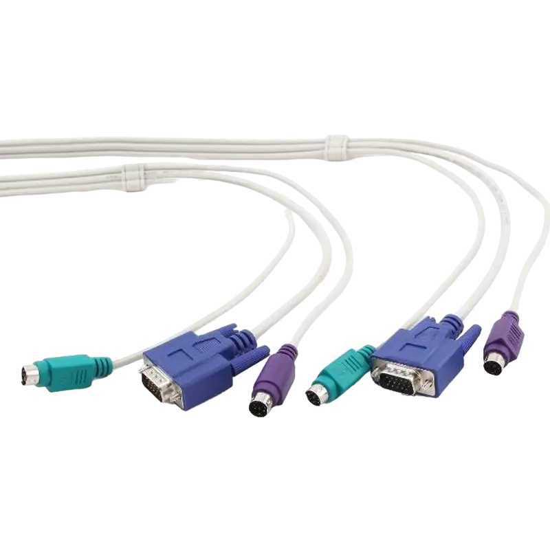Gembird Cable console for CPU switch (CAS-241/441) 3m, CC-KVM-10
