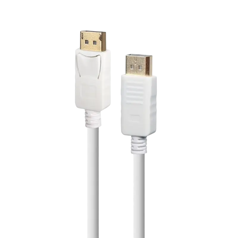 Cable DP to DP 1.8m Cablexpert, White, CC-DP2-6-W