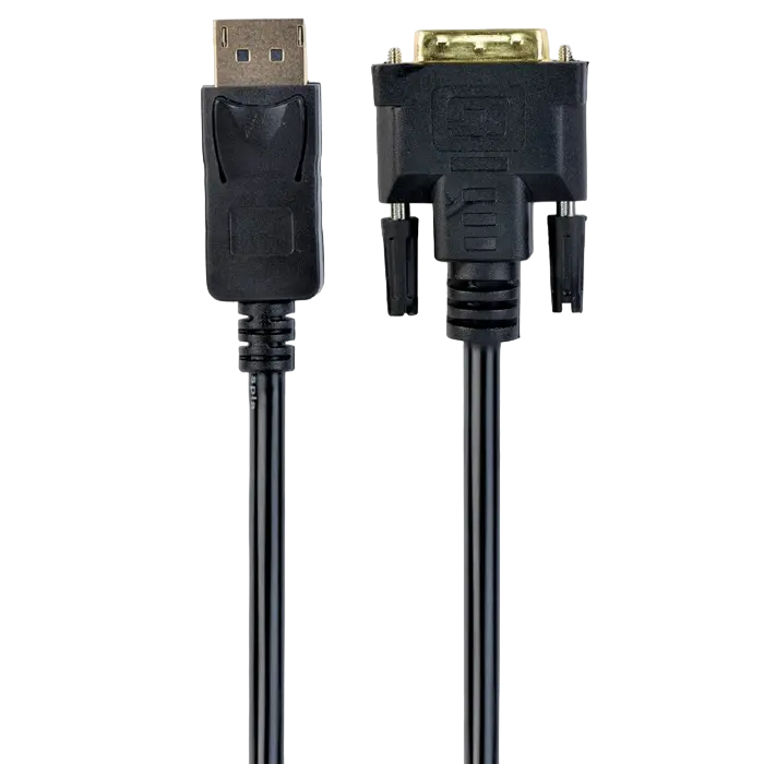 Cable DP to DVI 1.8m, Cablexpert, "CC-DPM-DVIM-6", Black
