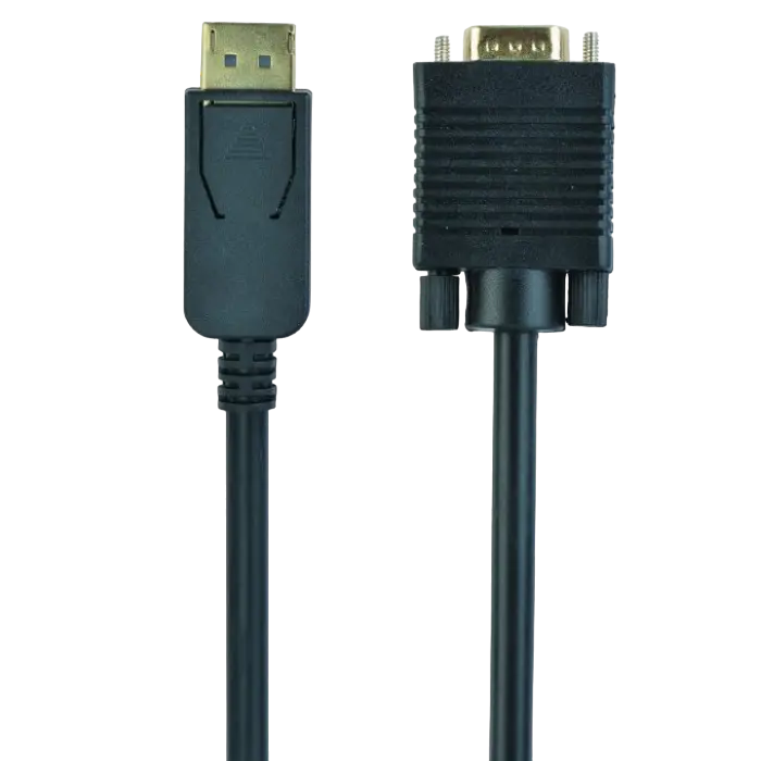 Cable DP to VGA 5.0m Cablexpert, CCP-DPM-VGAM-5M