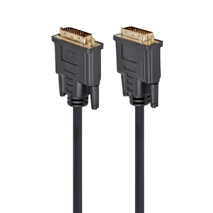 Cable DVI M to DVI M, 3.0m, Cablexpert DVI-D Dual link with ferrite, CC-DVI2-BK-10