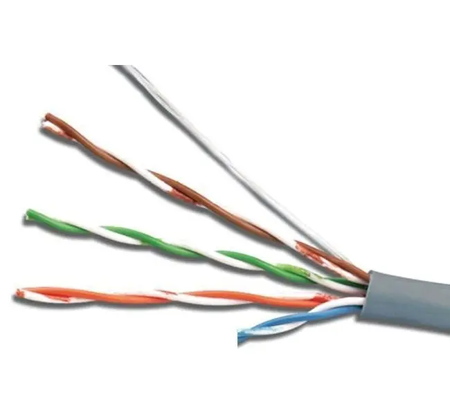 Cable FTP Cat.6, 23awg COPPER, 305M/CTN grey color APC carton packing