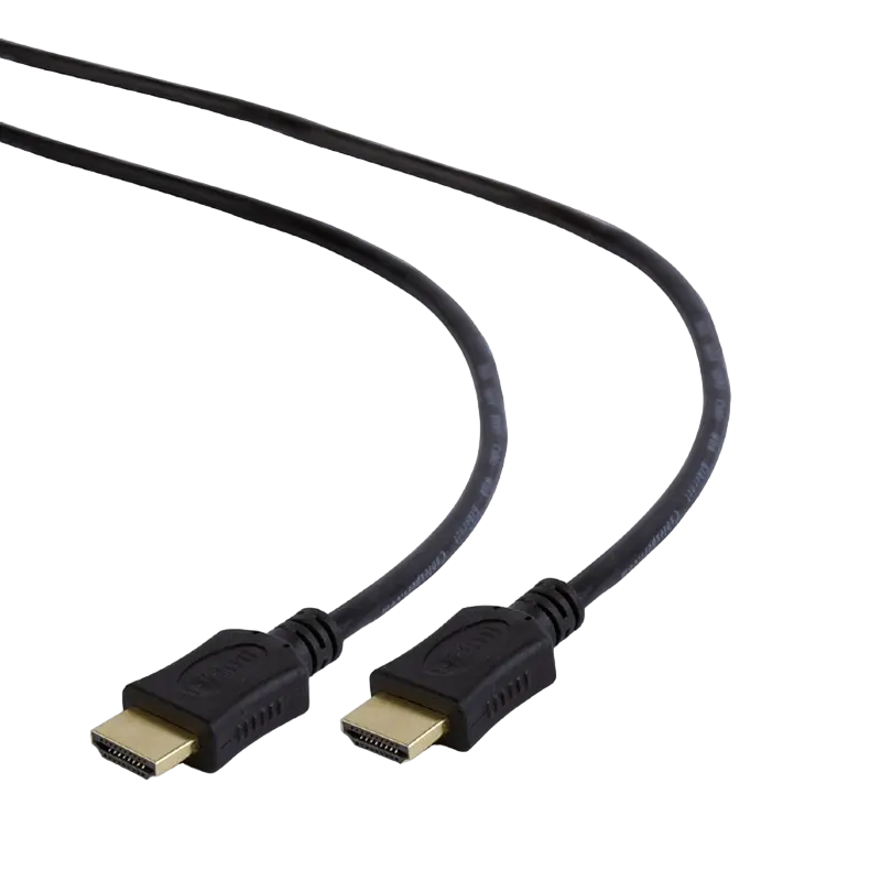 Cable HDMI to HDMI 0.5m Cablexpert male-male, V1.4, Black, CC-HDMI4L-0.5M
