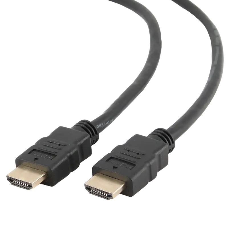 Cablu HDMI Cablexpert FLAT 3 m, tată-tată 19M-19M, V1.4, Negru