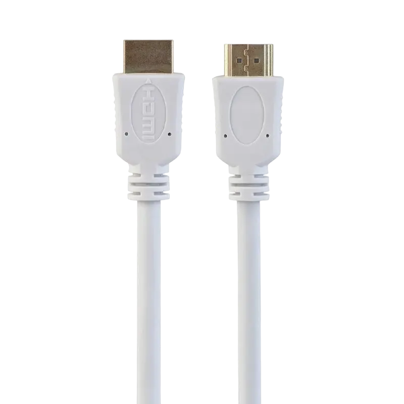 Cable HDMI to HDMI 3.0m Cablexpert, male-male, V1.4, WHITE, CC-HDMI4-W-10