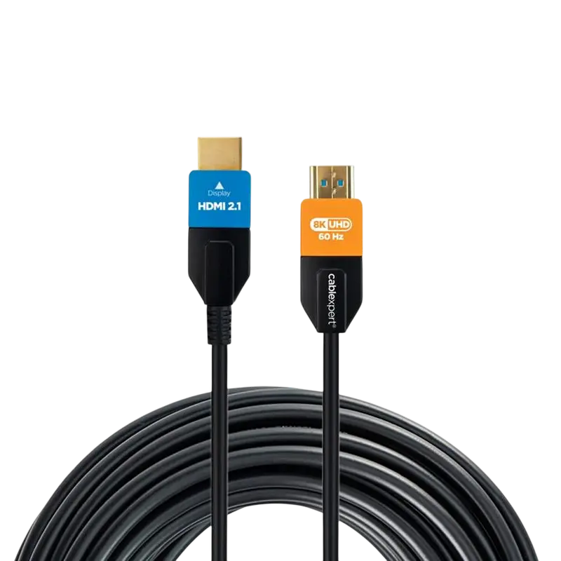 Cable HDMI to HDMI Active Optical 20.0m Cablexpert, 8K UHD at 60Hz, CC-HDMI8K-AOC-20M
