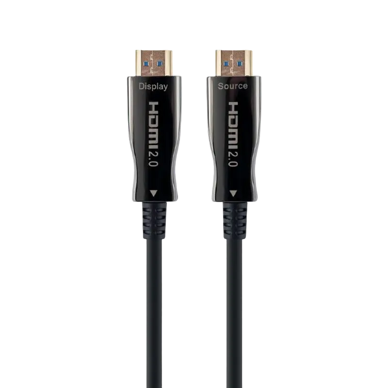Cable HDMI to HDMI Active Optical 30.0m Cablexpert, 4K UHD at 60Hz, CCBP-HDMI-AOC-30M-02