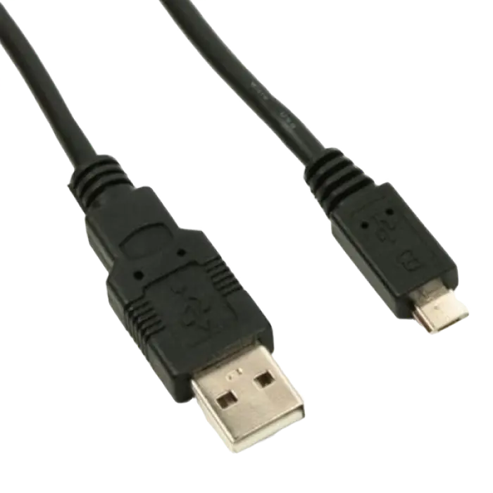 Cable Micro USB2.0, Micro B - AM, 0.5 m, APC Electronic, Black