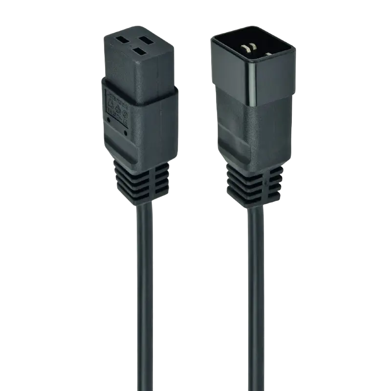 Cable, Power Extension C19 input and C20 output, Cablexpert, PC-189-C19