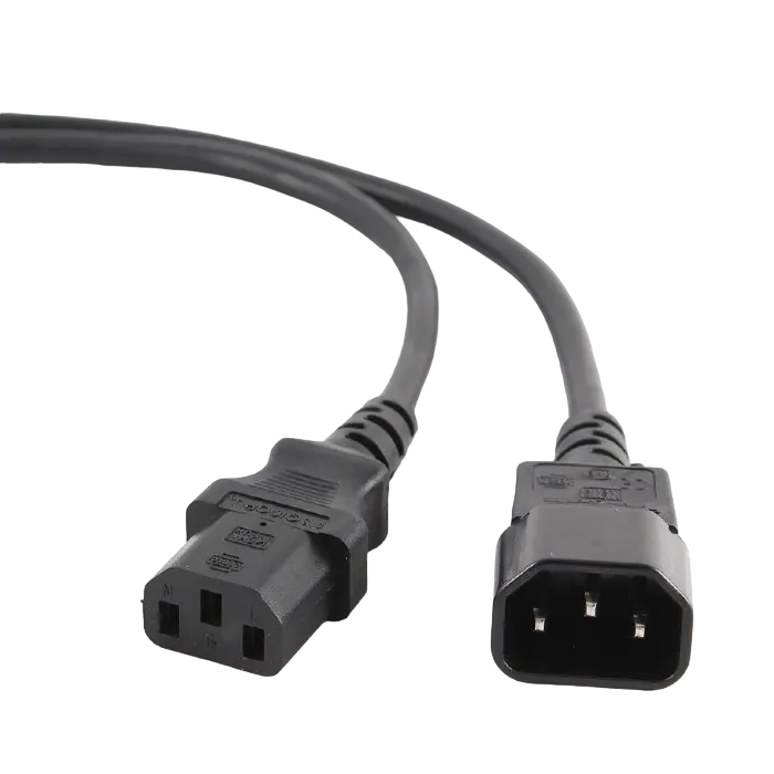 Cable, Power Extension UPS-PC 1.8m, with VDE approval, Cablexpert, 10A