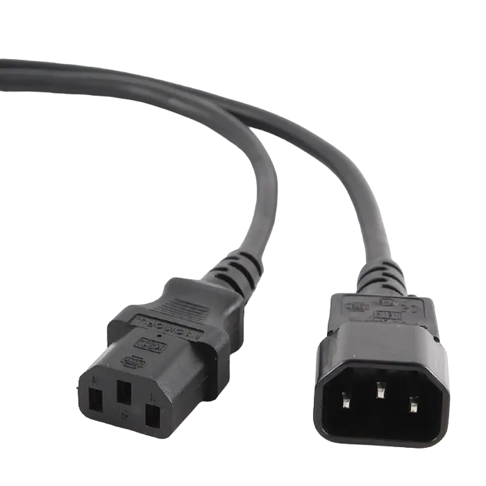 Cable, Power Extension UPS-PC 1.8m. PC-189, Cablexpert, 6A