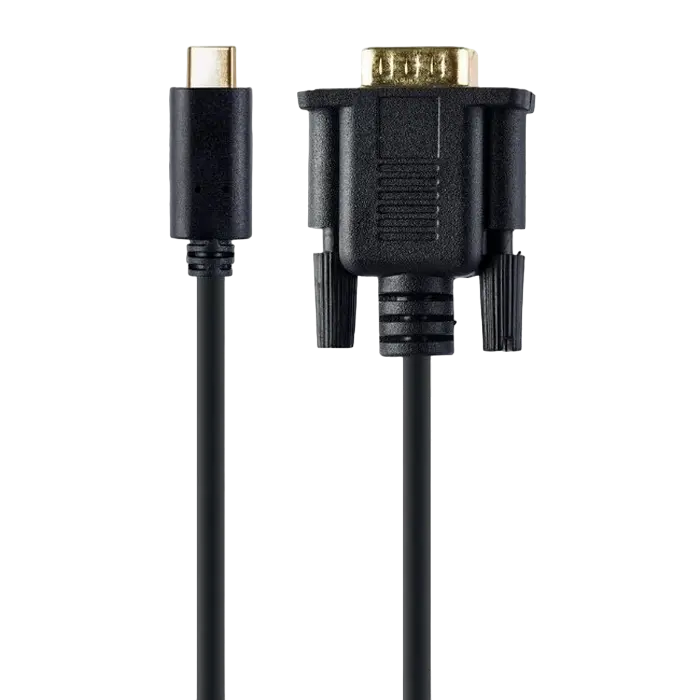 Cablexpert Cable Type-C to VGA 2.0m Cablexper, 1920 x 1080 at 60 Hz, A-CM-VGAM-01