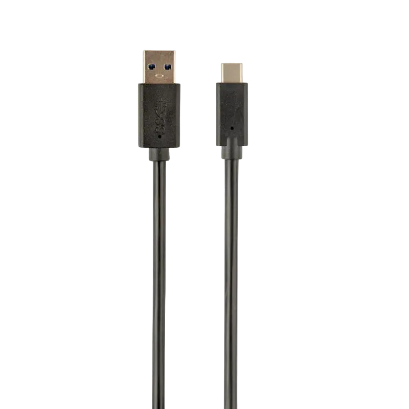 Cable Type-C / USB3.0, AM/CM, 1.0 m, Cablexpert, Black, CCP-USB3-AMCM-1M