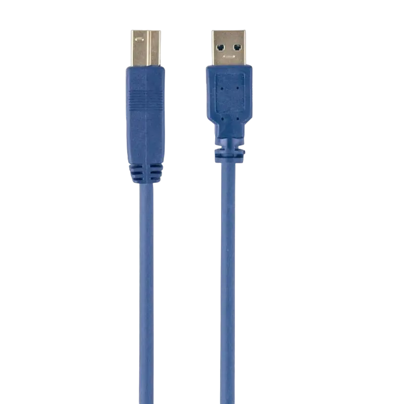 Cable USB 3.0, AM - BM 0.5 m High quality, Cablexpert, Black, CCP-USB3-AMBM-0.5M