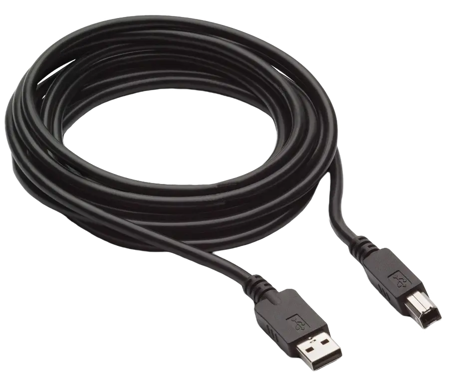 Cable USB, AM/BM, 1.8 m, USB2.0 APC Electronic, Black